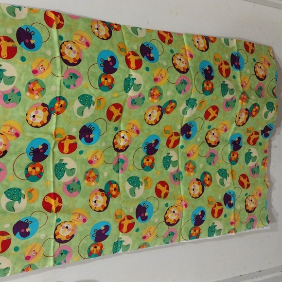 Robert Kaufman 1.5 Yds Multicolor Zoo Animals Kid's Quilting Fabric Amy Schimler - Picture 6 of 7